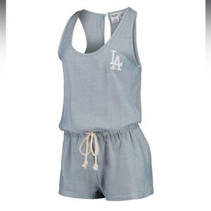 Dodgers Sleeveless short Romper